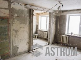 Усиление проема металлоконструкцией