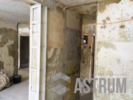 Усиление проема металлоконструкцией