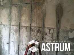 Усиление проема металлоконструкцией