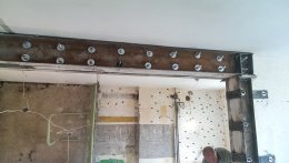 Усиление проёма металлоконструкцией