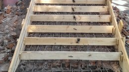 Бетонная лестница