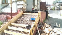 Бетонная лестница