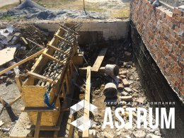 Бетонная лестница