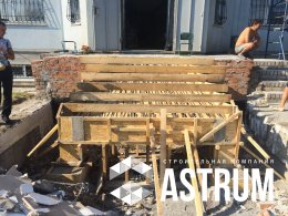 Бетонная лестница