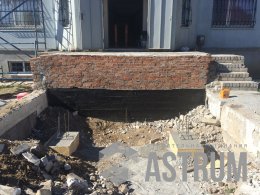 Бетонная лестница