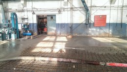 Заливка бетонного пола