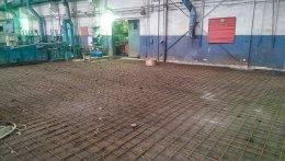 Заливка бетонного пола