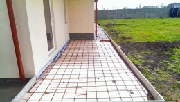 Бетонная отмостка