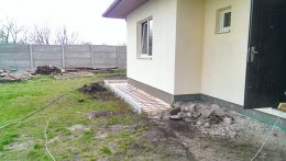 Бетонная отмостка