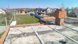 Бетонная стяжка на кровле