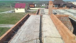 Бетонная стяжка на кровле