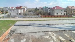 Бетонная стяжка на кровле