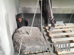 Демонтаж бетонной лестницы