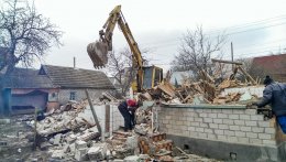 Демонтаж (снос) частного дома  (ул. Станичная)