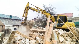 Демонтаж (снос) частного дома  (ул. Станичная)