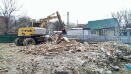 Демонтаж (снос) частного дома  (ул. Станичная)