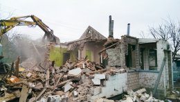 Демонтаж (снос) частного дома  (ул. Станичная)