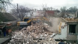 Демонтаж (снос) частного дома