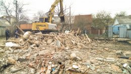 Демонтаж (снос) частного дома  (ул. Станичная)