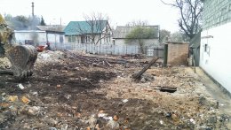 Демонтаж (снос) частного дома  (ул. Станичная)