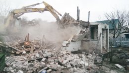 Демонтаж (снос) частного дома