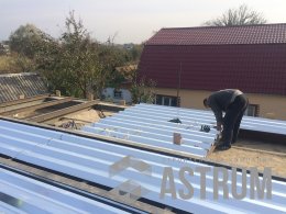 Ремонт кровли дома