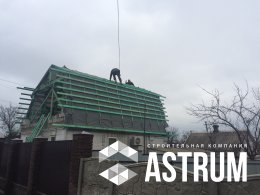 Ремонт кровли дома