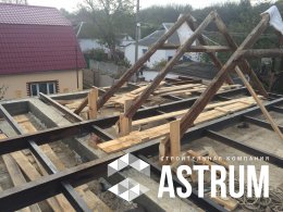 Ремонт кровли дома