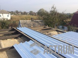 Ремонт кровли дома