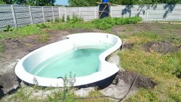 Копка и монтаж бассейна