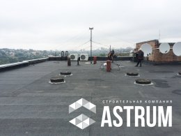 Кровля еврорубероидом