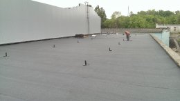 Кровля крыши еврорубероидом