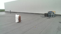 Кровля крыши еврорубероидом