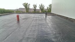 Кровля крыши еврорубероидом