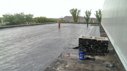 Кровля крыши еврорубероидом