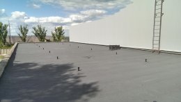 Кровля крыши еврорубероидом