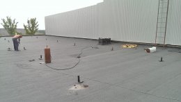 Кровля крыши еврорубероидом