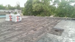 Кровля крыши еврорубероидом