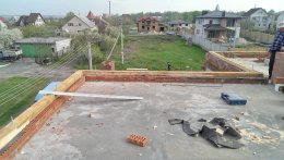 Возведение кровли дома