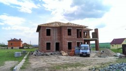 Возведение кровли дома