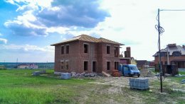 Возведение кровли дома