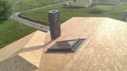 Возведение кровли дома