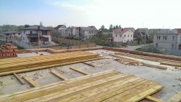 Возведение кровли дома