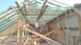 Кровельные работы (мансарда)