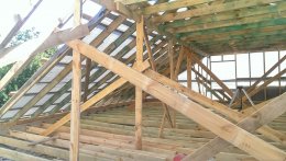 Кровельные работы (мансарда)