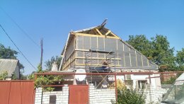 Кровельные работы (мансарда)