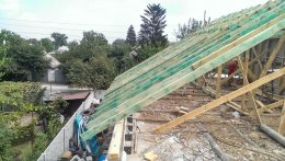 Кровельные работы (мансарда)