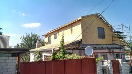 Кровельные работы (мансарда)