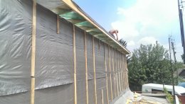 Кровельные работы (мансарда)