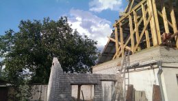 Кровельные работы (мансарда)